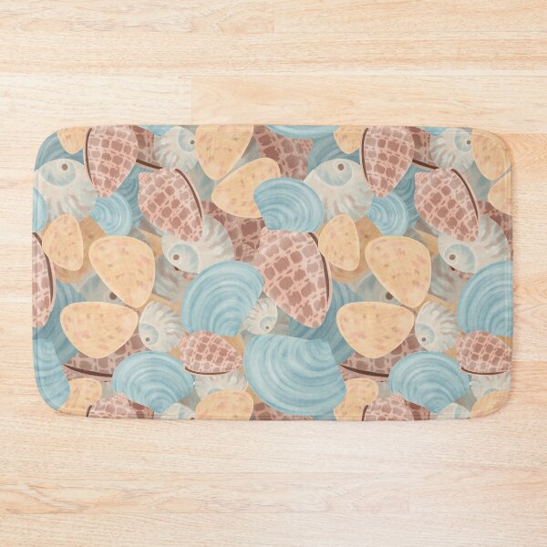 Item preview, Seashell Scatter designed and sold by birchandbirdbk.