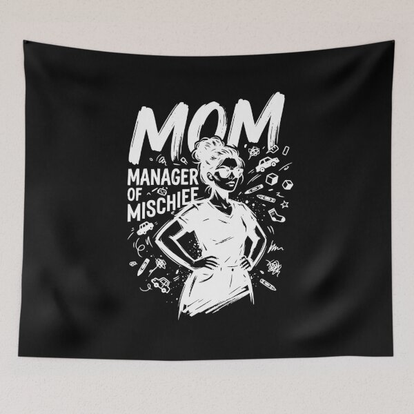 Item preview, Magical Mom Manager of Mischief Birthday Family Matching T-Shirt designed and sold by get55shirt.