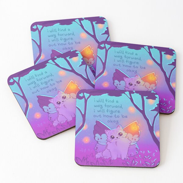 Item preview, "I Will Figure Out How to be Okay" Fairy Kitten designed and sold by thelatestkate.