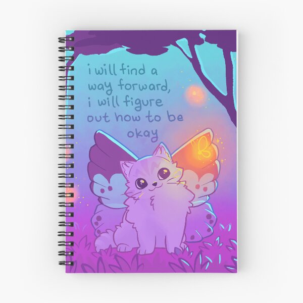 Item preview, "I Will Figure Out How to be Okay" Fairy Kitten designed and sold by thelatestkate.
