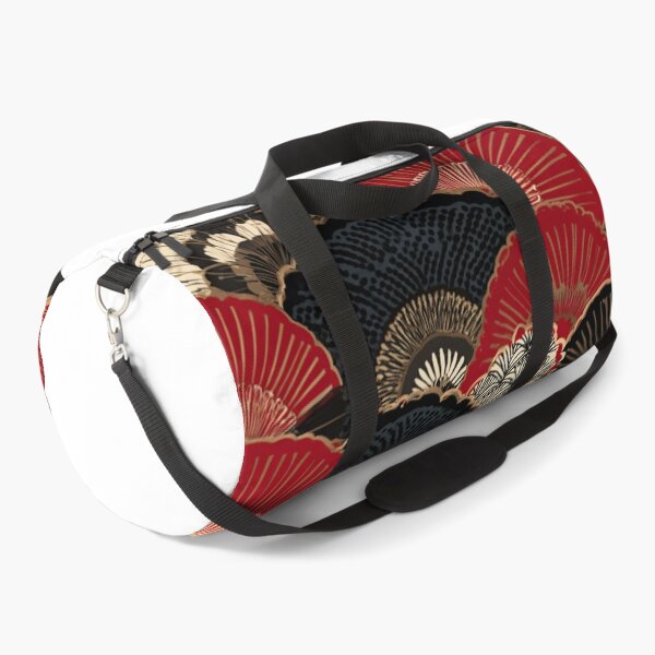 Item preview, Traditional Japanese Fan Art Seamless Pattern designed and sold by NicolasGlowArt.