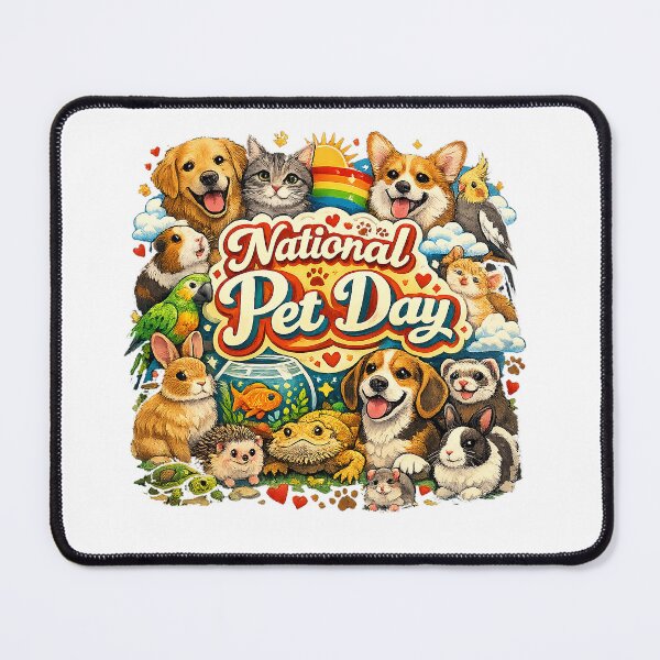 Item preview, NATIONAL PET DAY designed and sold by annabutts1.