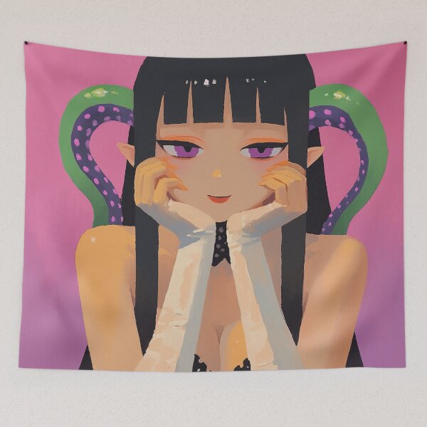 Item preview, Pastel Goth Tentacle Anime Girl designed and sold by bubblegoth.