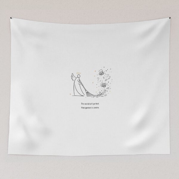 Item preview, The world isn’t perfect. Management is aware. designed and sold by DIOGENES CLUB. Enough said..