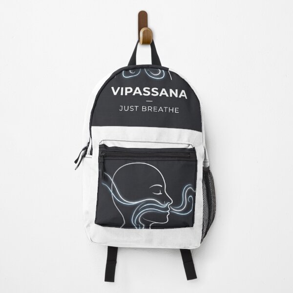 Item preview, Vipassana – Just Breathe | Calm Mind, Balance & Mindfulness Design designed and sold by ArtsyExplorer.