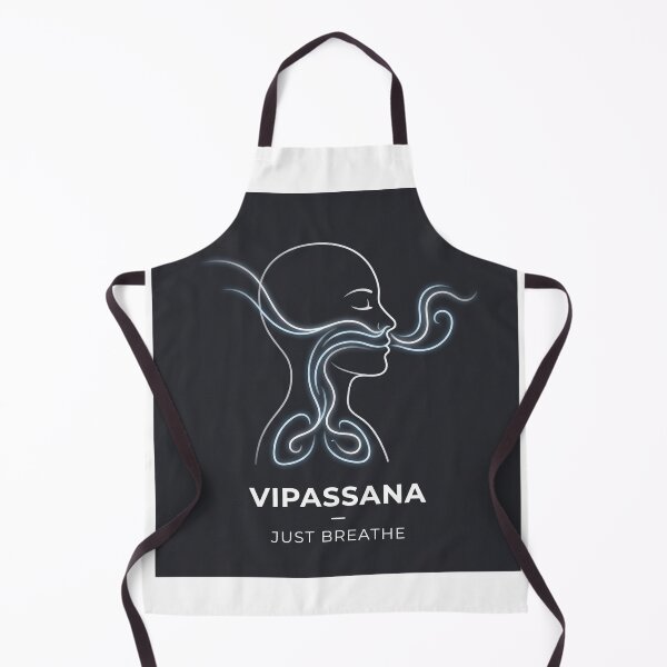 Item preview, Vipassana – Just Breathe | Calm Mind, Balance & Mindfulness Design designed and sold by ArtsyExplorer.