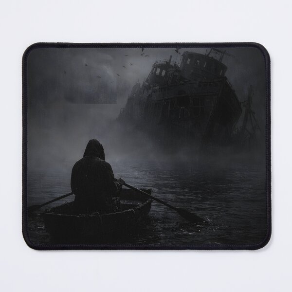 Item preview, Abandoned Ship in Dark Waters – Melancholy 008 designed and sold by Capone-Gallery.