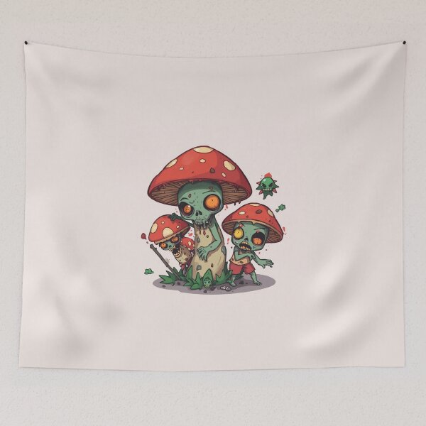 Item preview, Zombie Mushrooms designed and sold by PatronesKawai.