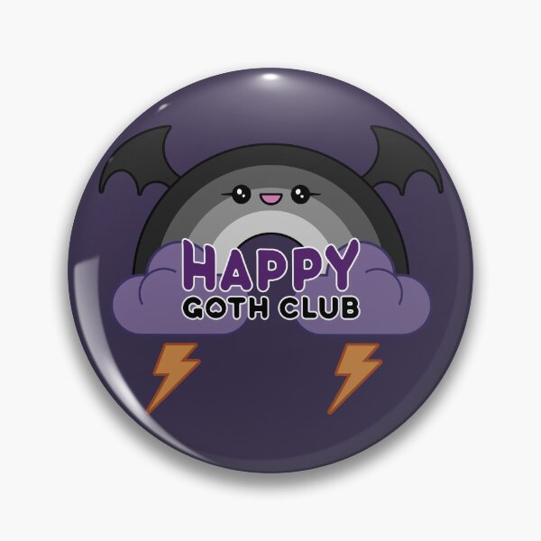 Item preview, Happy Goth Club designed and sold by miscellominous.