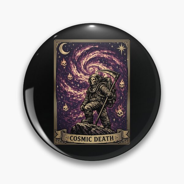 Item preview, Cosmic Death Tarot Card – Space Grim Reaper Astronaut designed and sold by SidTastic .