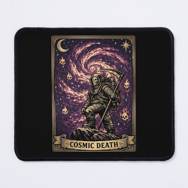 Item preview, Cosmic Death Tarot Card – Space Grim Reaper Astronaut designed and sold by SidTastic .