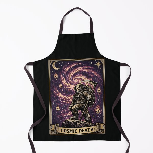 Item preview, Cosmic Death Tarot Card – Space Grim Reaper Astronaut designed and sold by SidTastic .