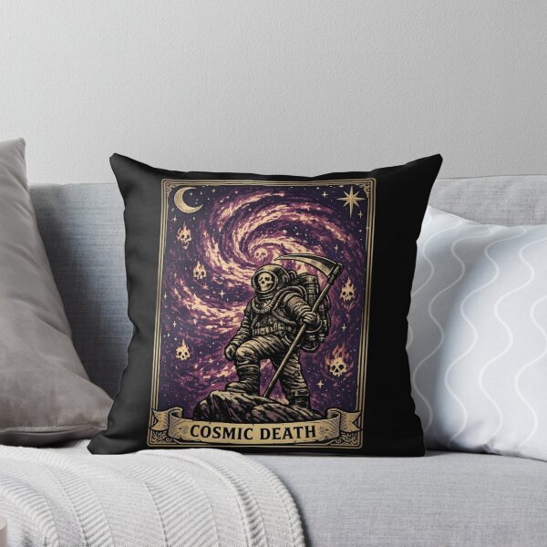 Item preview, Cosmic Death Tarot Card – Space Grim Reaper Astronaut designed and sold by SidTastic .