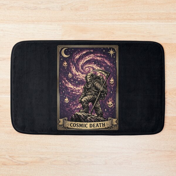 Item preview, Cosmic Death Tarot Card – Space Grim Reaper Astronaut designed and sold by SidTastic .