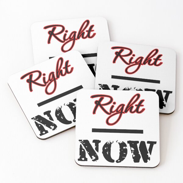 Item preview, Right Now Motivation Typography Design designed and sold by PixelParinda.