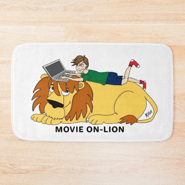 Item preview, Movie On-Lion - Funny Bookish Wordplay Art designed and sold by MyxaART.