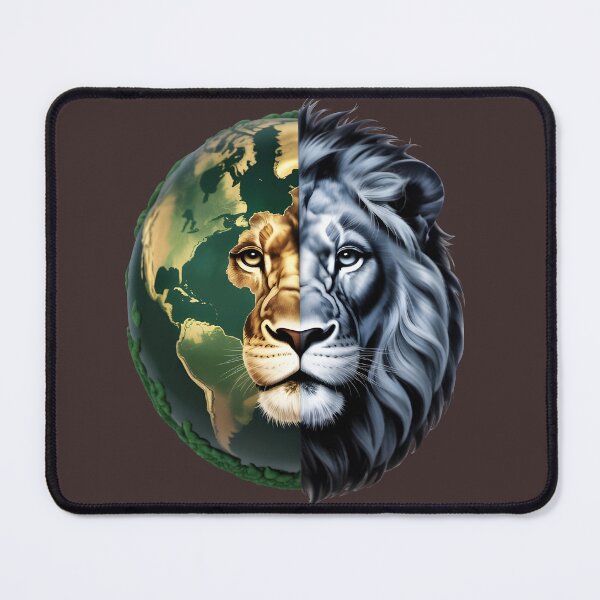 Item preview, Majestic Lion Earth Nature Hybrid Design 2. Main Tag designed and sold by RoyalEarthstore.