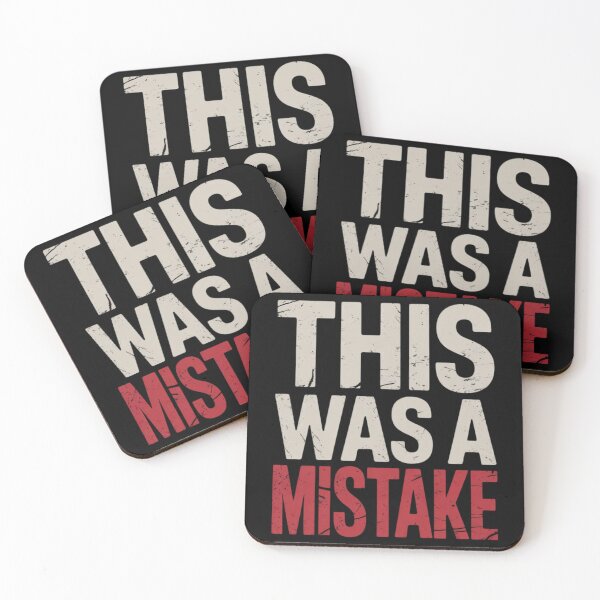 Item preview, THIS WAS A MISTAKE designed and sold by 123ks.