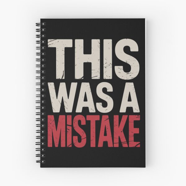 Item preview, THIS WAS A MISTAKE designed and sold by 123ks.