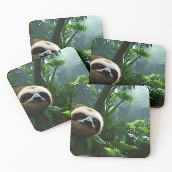 Item preview, Sloth selfie in the Forrest designed and sold by ericlatimer67.