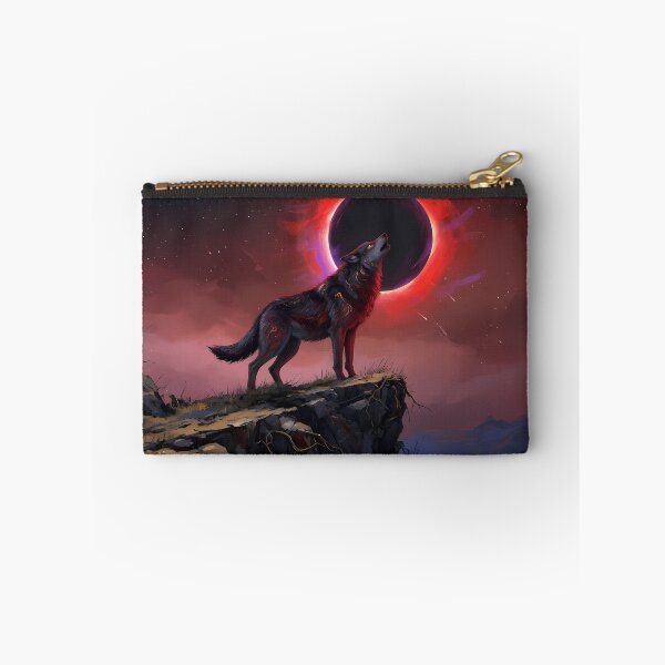 Item preview, Eclipse Wolf Howling designed and sold by RkskArt.