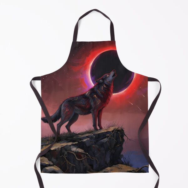 Item preview, Eclipse Wolf Howling designed and sold by RkskArt.