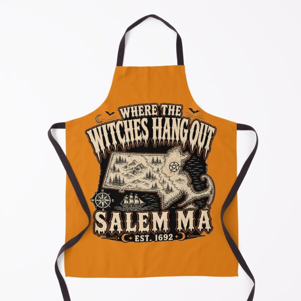 Item preview, Salem Witch Map Halloween Design designed and sold by RCuriosities.