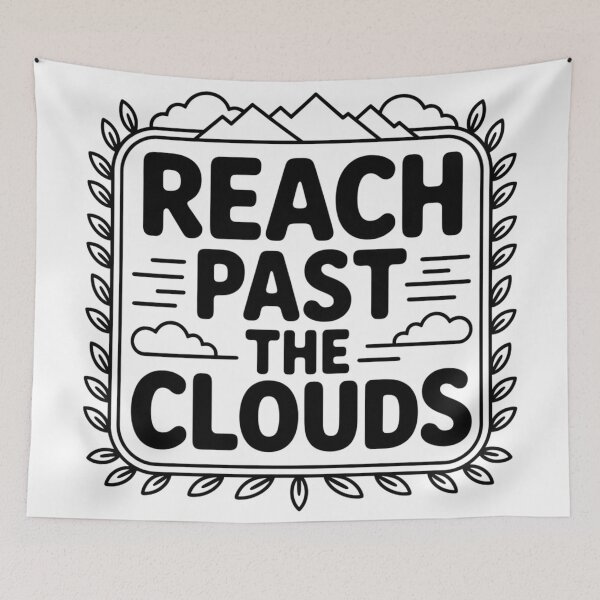 Item preview, Reach Past The Clouds designed and sold by 123ks.
