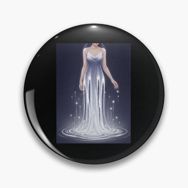 Item preview, Glowing Liquid Dress Woman Art designed and sold by AbanoubStore.