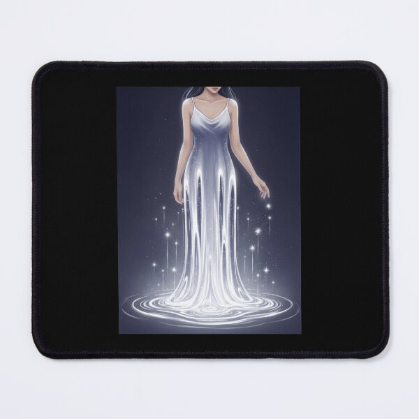 Item preview, Glowing Liquid Dress Woman Art designed and sold by AbanoubStore.
