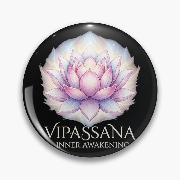 Item preview, Vipassana Meditation Lotus – Zen Mindfulness & Spiritual Awakening Design designed and sold by ArtsyExplorer.