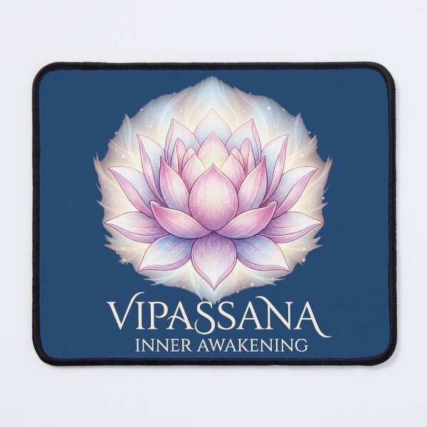 Item preview, Vipassana Meditation Lotus – Zen Mindfulness & Spiritual Awakening Design designed and sold by ArtsyExplorer.