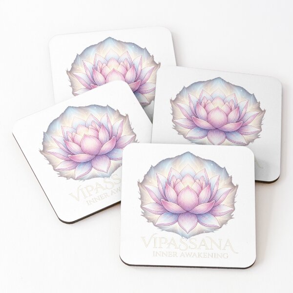 Item preview, Vipassana Meditation Lotus – Zen Mindfulness & Spiritual Awakening Design designed and sold by ArtsyExplorer.