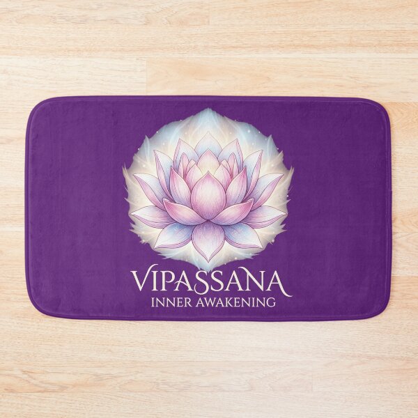 Item preview, Vipassana Meditation Lotus – Zen Mindfulness & Spiritual Awakening Design designed and sold by ArtsyExplorer.