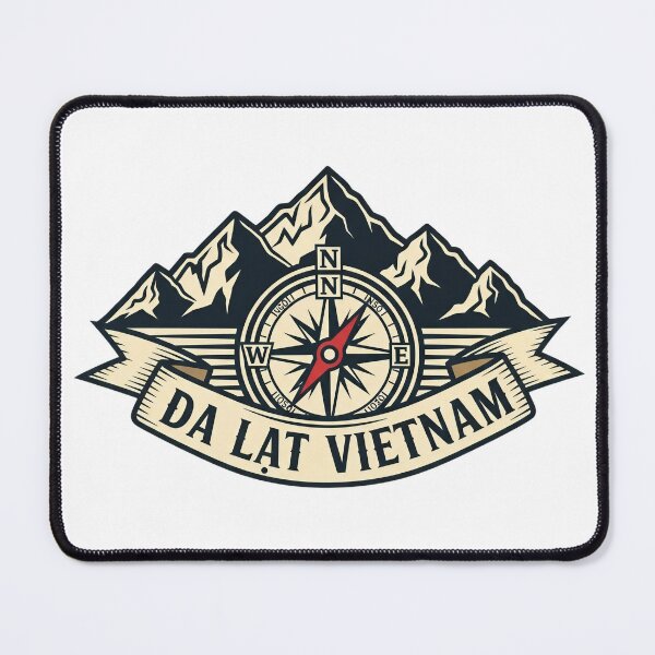 Item preview, Vintage Da Lat Vietnam Mountain Adventure Compass designed and sold by Threadnovax.