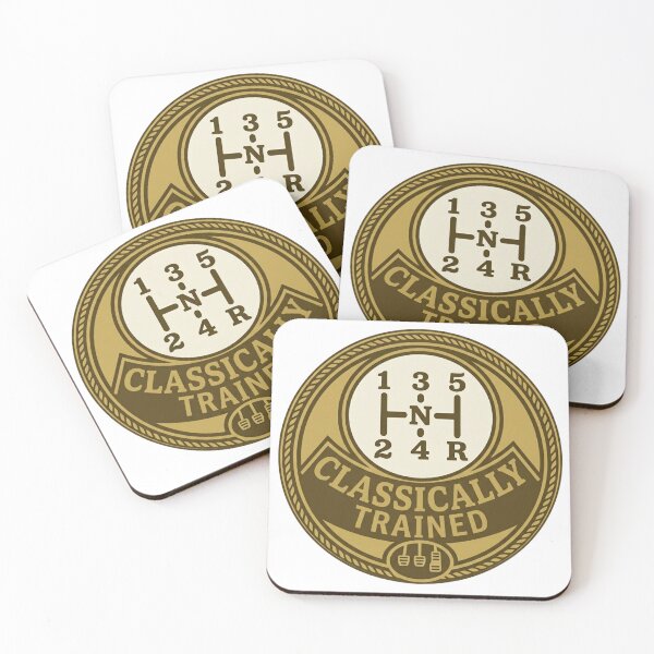 Item preview, 3 Pedals Classically Trained Manual Gearbox Badge designed and sold by axiksa10.
