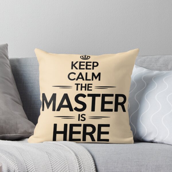 Item preview, Keep calm the master is here designed and sold by 123ks.