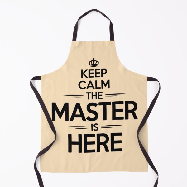 Item preview, Keep calm the master is here designed and sold by 123ks.