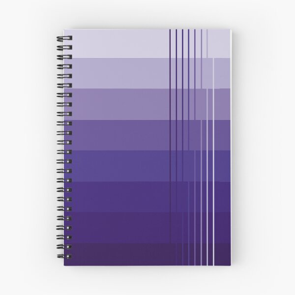 Aperçu de l'œuvre Un design simple, décliné dans des nuances de violet jusqu'au violet foncé. créée et vendue par Cherevan.