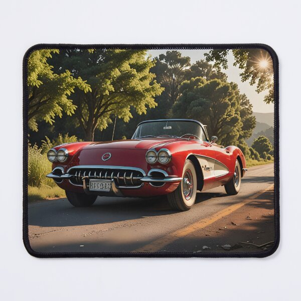 Item preview, Golden Hour Red Convertible Road Trip designed and sold by rgagliardi2017.