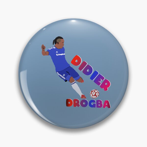Item preview, Didier Drogba illustration designed and sold by ZooStateofMind.