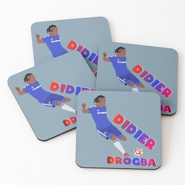 Item preview, Didier Drogba illustration designed and sold by ZooStateofMind.