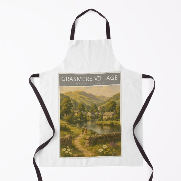 Item preview, Grasmere Village in the English Lake District designed and sold by GenoJam.