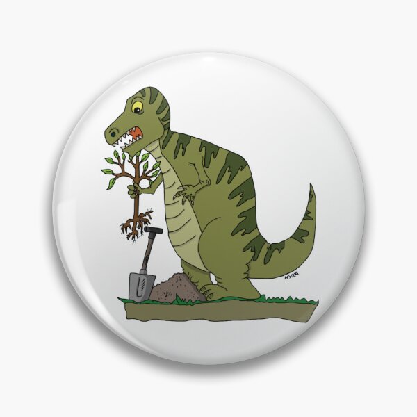 Item preview, Determination Rex - The Short Armed Gardner dinosaur designed and sold by MyxaART.