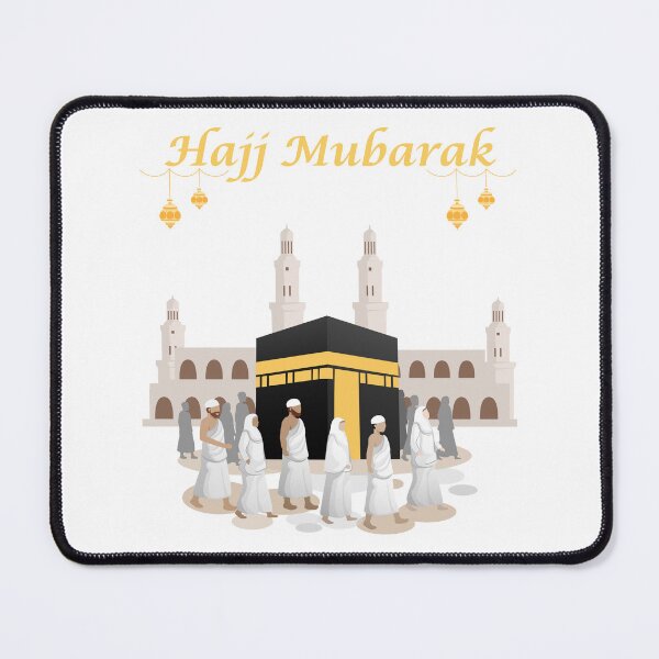 Item preview, Hajj Mubarak Kaaba Design – Islamic Pilgrimage Aesthetic for Stickers, Cards, Posters & Spiritual Gifts designed and sold by SyedaPrints.