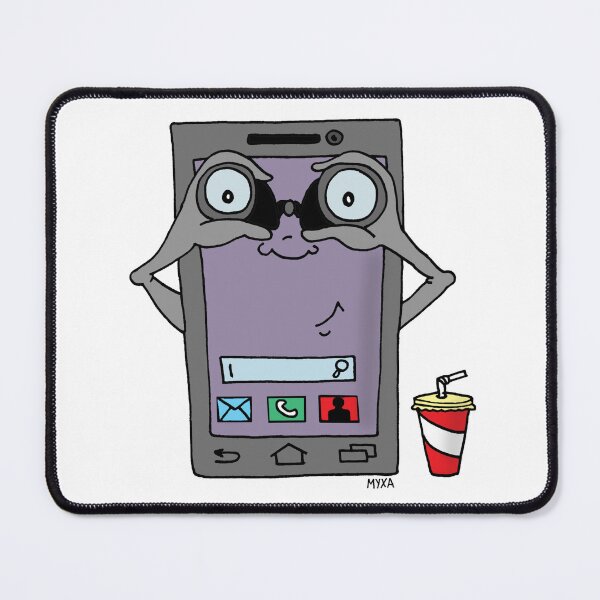 Item preview, Big Brother Smartphone - Always Watching Art designed and sold by MyxaART.