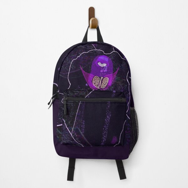 Item preview, Neon Purple Orchid – Dark Botanical Digital Art designed and sold by BatNature.