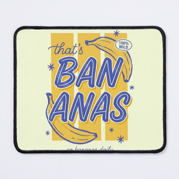 Item preview, Retro That's Bananas Graphic – 100% Wild Funny Fruit Quote designed and sold by FrescoDesign.