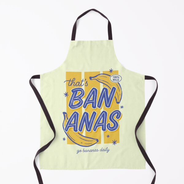 Item preview, Retro That's Bananas Graphic – 100% Wild Funny Fruit Quote designed and sold by FrescoDesign.