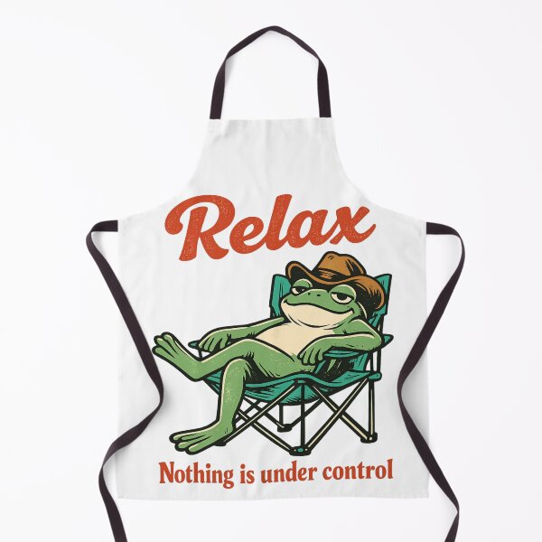 Item preview, Relax Nothing Is Under Control – Chill Funny Lazy frog designed and sold by SidTastic .